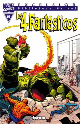 Descarg Biblioteca Marvel Los 4 Fantásticos cómics en español