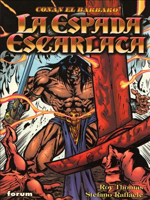 Descarga Conan El Bárbaro La Espada Escarlata cómics en español
