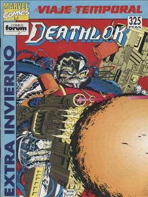 Descarga Deathlok Viaje Temporal Extra Invierno 1993 cómics en español