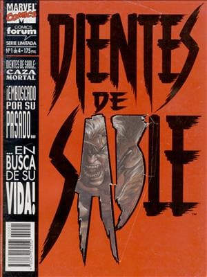 Descarga Dientes de Sable Caza Mortal cómics en español