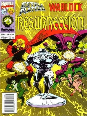 Descarga Estela Plateada & Warlock Resurrección cómics en español