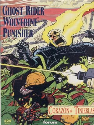 Descarga Ghost Rider Wolverine Punisher Corazón de Tinieblas cómics en español