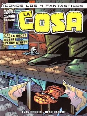 Descarga Iconos Los 4 Fantásticos La Cosa Cae la Noche sobre Yancy Street cómics en español