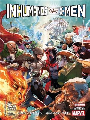 Descarga Inhumanos vs X-Men cómics en español