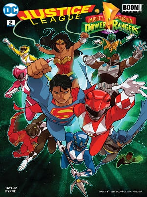Descargar Justice League / Power Rangers cómics en español