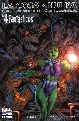 Descarg La Cosa y She Hulk: La Noche Más Larga cómics en español