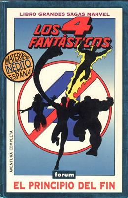 Descarga Los 4 Fantásticos Grandes Sagas Marvel El Principio del Fin cómics en español