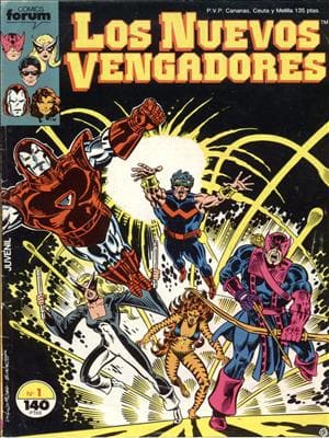 Descarga Los Nuevos Vengadores cómics en español