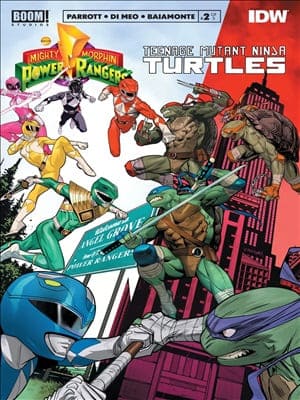 Descarga Mighty Morphin Power Rangers Teenage Mutant Ninja Turtles cómics en español