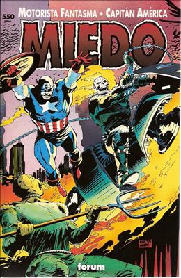 Descarga Ghost Rider Capitán América Miedo cómics en español