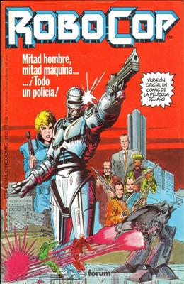 Descarga Robocop 1 Versión Oficial en cómic de la película cómics en español
