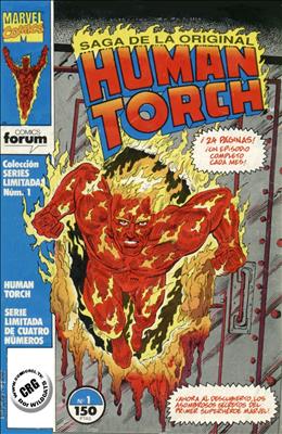 Descarga Saga de la Original Human Torch cómics en español