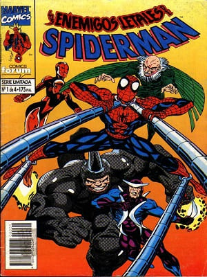 Descargar Spiderman Enemigos Letales cómics en español