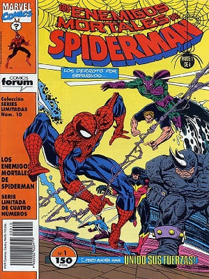 Descargar Spiderman Enemigos Mortales cómics en español