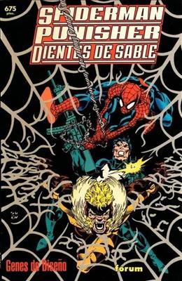 Descarga Spiderman, Punisher y Dientes de Sable Genes de Diseño cómics en español