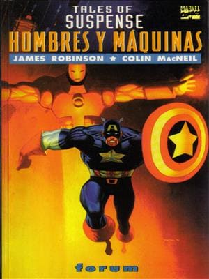 Descarga Tales of Suspense Hombres y Máquinas Iron Man y El Capitán América cómics en español