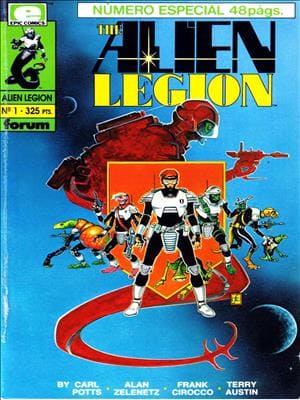 Descarga The Alien Legion cómics en español